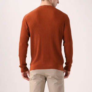 Saison d'hiver et d'automne Polyester Material Made Men Sweater Regular Length Sleeve Men Sweaters - Product Image 2