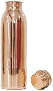 Bouteille en cuivre avec bouchon en or de haute qualité Style sport Vente directe d'usine Camping Applicable - Product Image 3