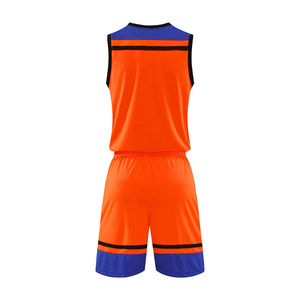 ชุดกีฬาบาสเก็ตบอลปรับแต่งได้สำหรับผู้ชายชุดผ้าโพลีเอสเตอร์ระบายอากาศพลัสไซส์ดีไซน์พิมพ์ลายเฉพาะบุคคล - Product Image 6