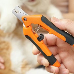 Coupe-ongles pour animaux de compagnie en acier inoxydable, <span class=keywords><strong>ciseaux</strong></span> à ongles obliques pour chats et chiens, vente en gros - Product Image 5