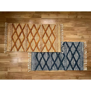 Super Quality Modern Anti-Slip Cotton <b>Rug</b> for Living Room Handwoven and Customizable in Size and Color Washable for Home Use - Product Image 5