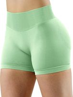 Shorts Deportivos Transpirables para Mujer, Personalizados, sin Costuras, para Gimnasio y Yoga, Color Sólido, Leggings Cortos, Cintura Elástica, Bolsillo Lateral, Estilo Biker, Secado Rápido