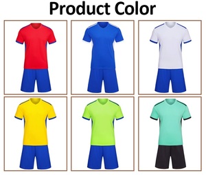 24/25 kits de camiseta de fútbol de uniforme de fútbol de alta calidad 100% poliéster sublimación jugador versión cuello en V manga corta 340g - Product Image 2