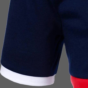 เสื้อโปโลแห้งเร็วแขนสั้นสำหรับผู้ชาย,เสื้อผ้าผู้ชายไซส์ใหญ่พิเศษสีพื้นสำหรับฤดูร้อน - Product Image 5