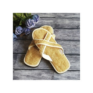 Pantuflas de Lufa para una Sensación Suave en los Pies y Calzado de Fibra Botánica Pura para una Rutina de Bienestar Sostenible en el Hogar - Product Image 4