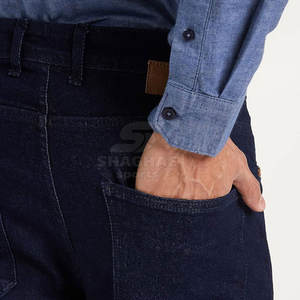 กางเกงยีนส์ผู้ชาย ดีไซน์ใหม่ ผู้ผลิต OEM จัดส่งเร็ว MOQ ต่ำ ราคาส่ง กางเกงผู้ชายแบบฟอก - Product Image 5