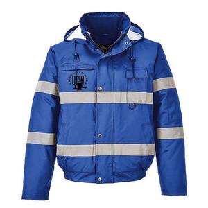 Ropa de Trabajo de Seguridad Reflectante OEM, Chaqueta de Seguridad Tipo Bomber de Poliéster de Alta Visibilidad Unisex, Certificación CE, Ropa y Abrigos de Trabajo Personalizados - Product Image 5