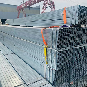Suministro de fábrica, 40x40x3mm, 4x4 pulgadas, calibre 12, tubo cuadrado de acero galvanizado Rectangular soldado hueco para construcción - Product Image 4
