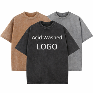 Camiseta Extra Grande de Algodón 100% para Hombre, 250 GSM, con Estampado de Anime, Lavada a la Piedra, Estilo Urbano - Product Image 6