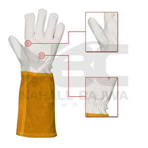 ถุงมือเชื่อมสำหรับทุกเพศ,ถุงมือเชื่อมหนังแท้100% - Product Image 2