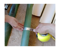 Bambou fendu vert jaune/bambou fendu matières premières pour cerfs-volants jouets pour enfants et tapis en bambou produits agricoles