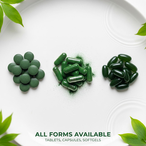 Cápsulas de Spirulina Orgânica 500mg Superalimento Vegano Suporte Imunológico Antioxidante Natural Aumentador de Energia Suplemento Detox - Product Image 6