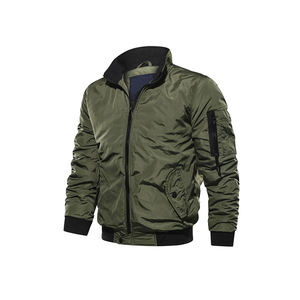 Blouson d'aviateur pour hommes, édition limitée américaine, options multicolores, tissu léger pour l'hiver - Product Image 2