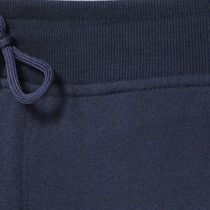 Men's Navy Blue Tracksuit <b>Set</b> Full Length Solid Design Windproof Breathable Cotton Fleece Casual Jogging Winter Regular Fit Side - Product Image 6