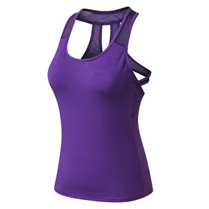 Nuevo Diseño de Alta Calidad, Ropa Deportiva OEM Personalizada, Camisetas sin Mangas para Mujer, Transpirables, de Secado Rápido, Chaleco Deportivo de Algodón/Poliéster - Product Image 5