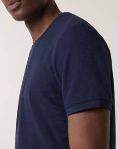 Moda cómoda nueva llegada para hombres Camisetas cuello redondo de manga corta para hombres algodón de la mejor calidad con logotipo personalizado - Product Image 5