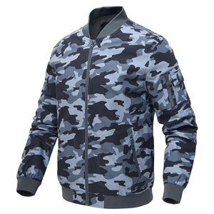 Chaqueta Bomber de Lona Personalizada de Alta Calidad para Hombre - Impresión por Sublimación, Acolchada, de Secado Rápido, Transpirable, Estilo Urbano - Product Image 5
