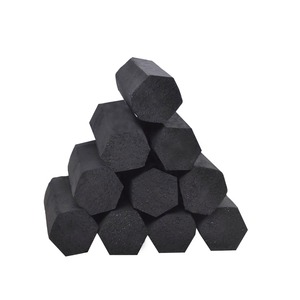 Charbon de bois Shisha de bonne qualité Grade B à partir de charbon de bois de noix de coco Hexagone inodore sans fumée à bas prix pour narguilé - Product Image 1