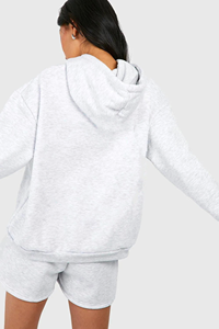 Sweat à capuche ultra chaud pour femme en polaire premium, logo personnalisé, sweat à capuche en polaire épais pour femme, vêtements pour temps froid, OEM/ODM - Product Image 3
