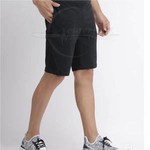 Pantalones cortos vaqueros de algodón para hombre con logotipo personalizado al por mayor, ropa informal de patrón sólido de talla grande con logotipo personalizado - Product Image 6