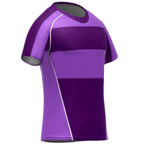Uniformes de Rugby Estampados de Alta Calidad al por Mayor 2025, Ropa Deportiva Personalizada de Fábrica, Transpirable, Resistente al Viento, 100% Poliéster con Logotipo - Product Image 2