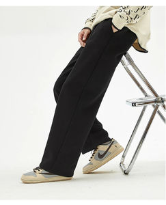 กางเกงวอร์มผู้ชายคุณภาพระดับมืออาชีพ ผ้าแคนวาส ทรงหลวม สไตล์ลำลอง ผ้าฝ้าย 100% ทรงตรง มีทุกขนาด - Product Image 3