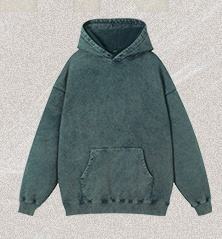Soft 280GSM Custom Printed Embroidered Plain Dyed Hoodies Cotton Lightweight Unisex Sweatshirts Oversized Fit Eco-Friendly - Product Image 2