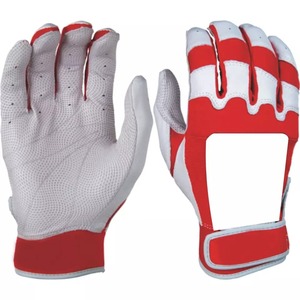 Unisex Lightweight High Quality Genuine Leather Baseball Batting <b>Gloves</b> Non-Slip Youth & Adult Hot Selling for Pitcher & Batters - Product Image 2
