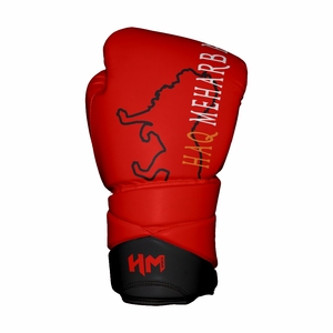 Guantes de boxeo de cuero con logotipo personalizado de alta calidad 2024 al por mayor para boxeo profesional - Product Image 4