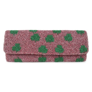Beaded Shoulder Bags Clutch <b>Purse</b> Silk Embroidery Flower Style Handmade High Quality Customized Logo Packing M/S SHAAD - Product Image 6