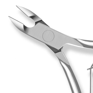 Pince à ongles professionnelle et coupe-cuticules outil en acier inoxydable à lame incurvée argentée pour le soin des ongles sur les doigts - Product Image 4