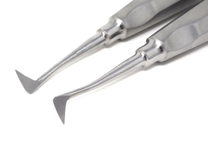 Elevadores de Raíces para Extracción Dental - Uso Profesional Manual, Agarre Ergonómico, Acero Inoxidable de Alta Calidad, Múltiples Formas y Diseños - Product Image 6