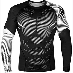 Chemise à manches longues imprimée par sublimation personnalisée MMA Rashguard du fabricant BJJ Rashguard pour hommes - Product Image 4