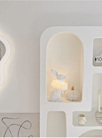 Chunlei OEM Modern Simple Household Wind Weiß Lagers chrank Wohnzimmer Holz regal