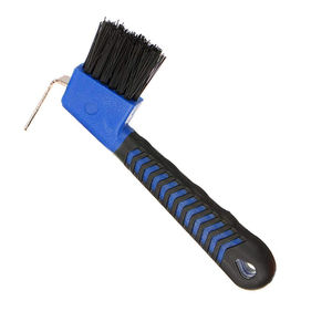 Púa de pezuña de cabeza de caballo de plástico, accesorios de aseo de caballos Premium, herramienta de limpieza de pezuña equina duradera para jinetes y herradores - Product Image 2