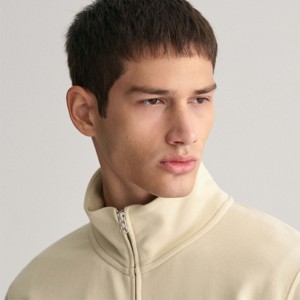 เสื้อฮู้ดซิป 1/4 สำหรับผู้ชาย ใส่สบาย น้ำหนักเบา สไตล์คลาสสิก ปักลาย เหมาะสำหรับชุดลำลองและชุดกีฬา - Product Image 6