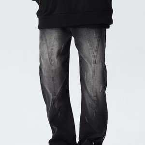 Pantalones vaqueros OEM de verano para hombre recién llegados con diseño único estilo de calle alta Pantalones vaqueros de alta calidad para Hombre Ropa al por mayor - Product Image 6