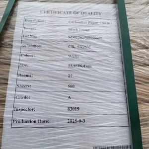 CB <span class=keywords><strong>Blanc</strong></span> CFB Bleu rose Jaune Vert Papier autocopiant en <span class=keywords><strong>Noir</strong></span> Image 55gsm 559x864mm Fabriqué en Chine - Product Image 1