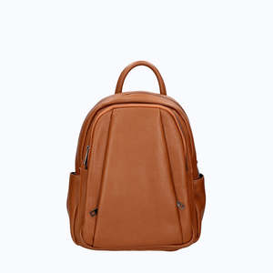Sac à dos souple en cuir véritable Dollar - Fabriqué en Italie - Art. 24019 - Product Image 1