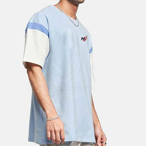 T-shirt surdimensionné 100% coton personnalisé pour hommes T-shirt surdimensionné de grande taille en taille adulte T-shirt à vêtements réguliers - Product Image 2