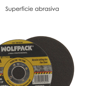 Disco abrasivo da taglio Fine Stone Plus Ø 115 x Ø 22 mm. Spessore 1,2 mm. - Product Image 3