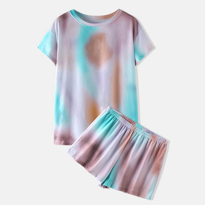 Respirant deux pièces hommes unisexe été décontracté ensemble court 100% coton Logo personnalisé haute qualité course vêtements de Sport - Product Image 1