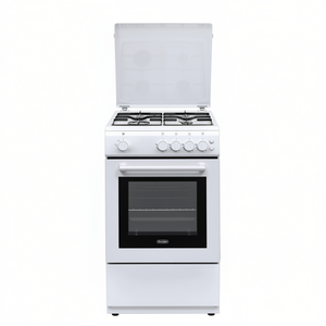 Cocina de Gas De Longhi DL554GW Blanca de 4 Zonas con Horno Clase A 50 x 50 x 85 cm - Product Image 2