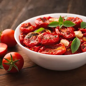 100% 이탈리아 최고 품질 사용 준비 애피타이저 시칠리아 레드 페스토 태양 건조 토마토 190 gr