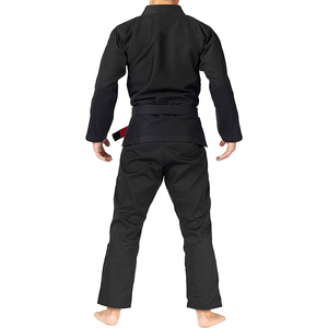 Uniforme de Jiu Jitsu brésilien de couleur noire pour hommes à vendre Service OEM Uniformes BJJ personnalisés, durables et de meilleure qualité - Product Image 3