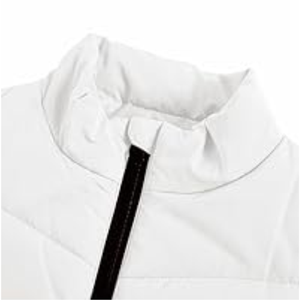 Nuevas chaquetas de chaleco de color único de calidad superior 2025 con cuello levantado, chaquetas calentadoras de cuerpo de invierno hinchadas - Product Image 4