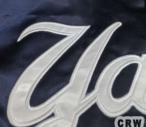 Veste bomber d'hiver pour homme, style varsity, en satin 100%, de haute qualité, sur mesure, en gros, pour équipe - Product Image 6