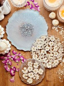 Handmade <b>Resin</b> Cake Stand | Decorative Dessert Display Stand - Product Image 4