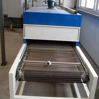 Industriële groente- en fruitdroogmachine van roestvrij staal voor voedselverwerking