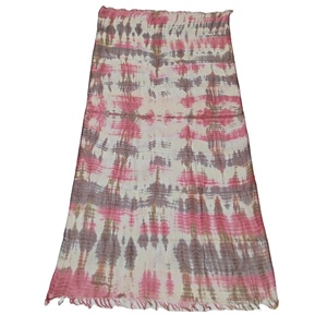 Latest Design Luxury Scarves Brand 100% Modal Cotton Tie-Die Digital Printed Women's <b>Shawl</b> Soft Fashionable <b>Wrap</b> Style Low Price - Product Image 3